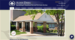 Desktop Screenshot of aldendebes.com
